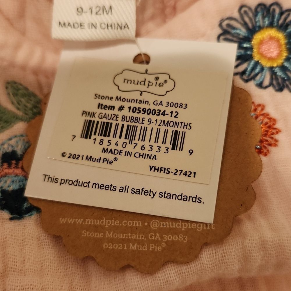 Pink muslin bubble - Picture 4 of 4